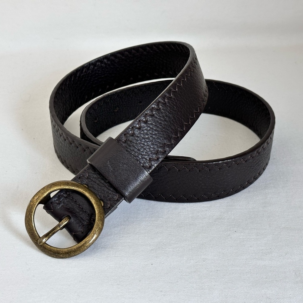 Cole Haan Brown Leather Belt Men's Size 38 (waist 32-36 in)